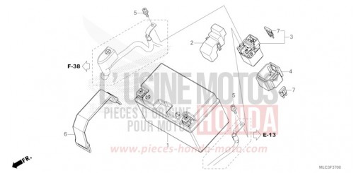 BATTERIE XL750P de 2023